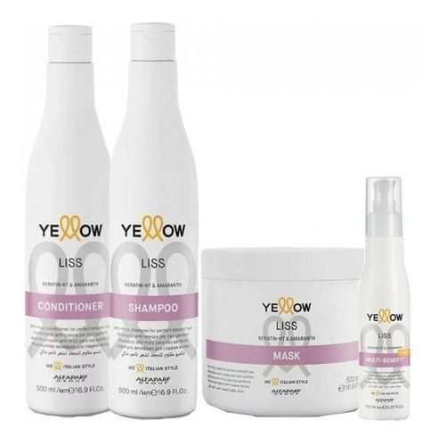 Kit Completo Yellow Liss
