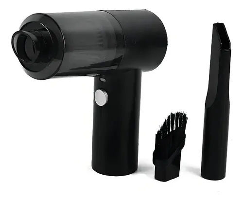 Aspiradora Para Auto Portatil Inalambrica Recargable Usb Blanco