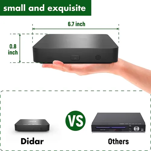 Leitor De Dvd Didar Blu Ray Para Home Theater | Parcelamento sem juros