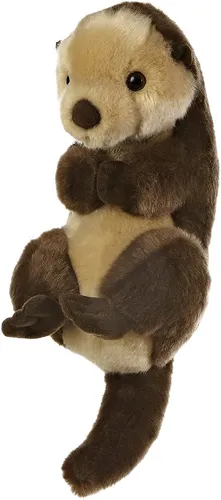 Peluche de nutria de estilo japonés para niña y niño, muñeco