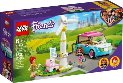 Lego Friends Olivias Electric Car 183 Piezas 41443