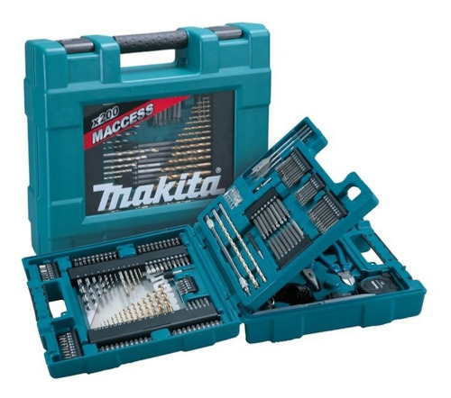 Conjunto De Ferramentas Maccess Com 200 Peças D-37194 Makita