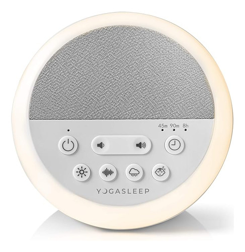 Yogasleep Nod White Noise Sound Machine, With Soft Night Lig