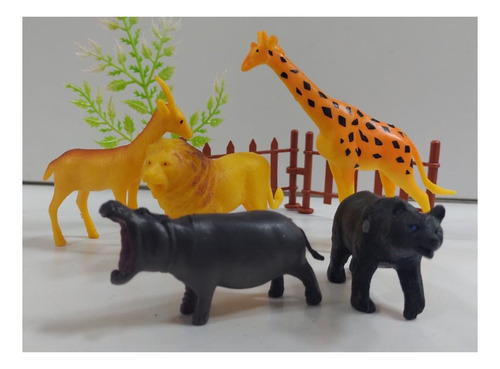 Set Animalitos Salvaje Muñecos + Accesorios
