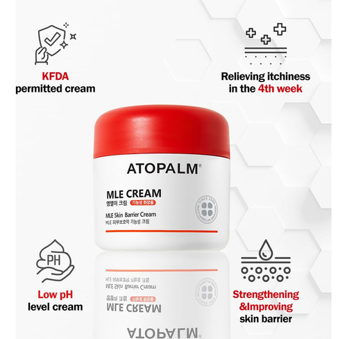 Crema De Eczema Atopalm Mle 2.2 Fl Oz, Crema Premium