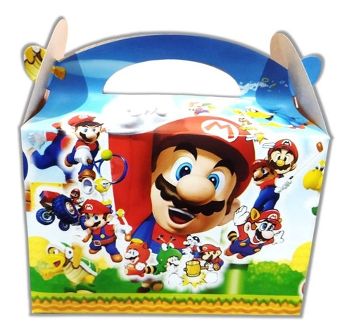 Cajita Feliz Super Mario Bross Sorpresas X12und