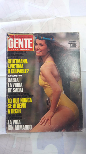 Revista Gente 848 Adriana Corajoria 22 Octubre 1981