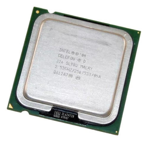 Procesador Intel Celeron D 326 2.53ghz Sl98u (38) (Usado)