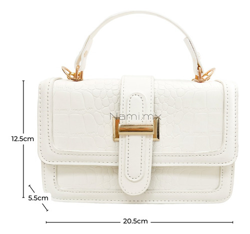 Glamour Bolso Bucket Liviano Al Hombro Confeccionado En Lona