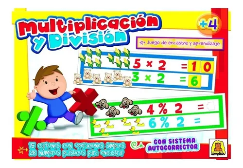 Multiplicacion Y Division Juego De Mesa Matematicas Implas
