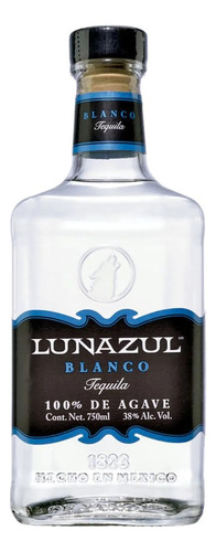 Tequila Lunazul Blanco 750ml