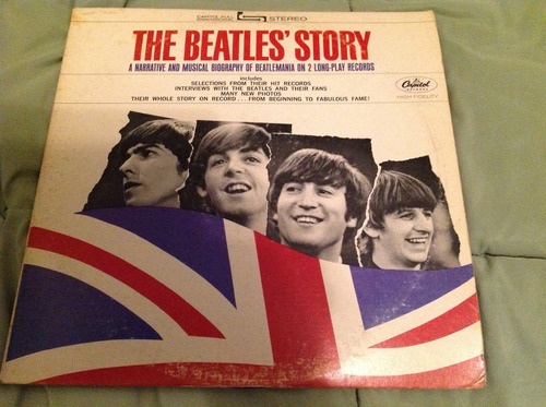 The Beatles-story Doble Vinilo Disco Made In Usa