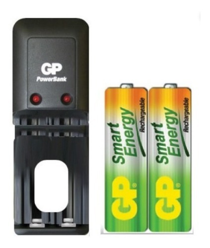 3 Pares De Pilas Recargable Aa Gp 1000 Mah Doble