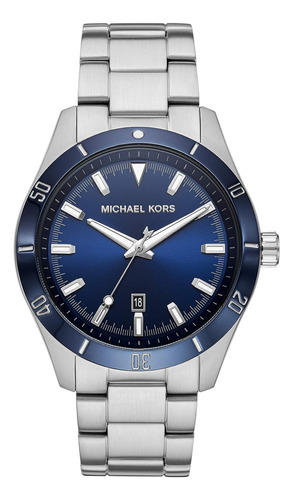 Reloj Para Hombre Michael Kors Layton/azul