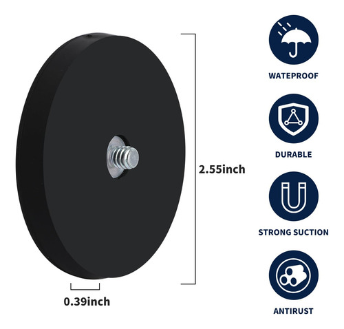 Soporte Magnético Ring Stick Para Cámara De Seguridad Ajusta Color