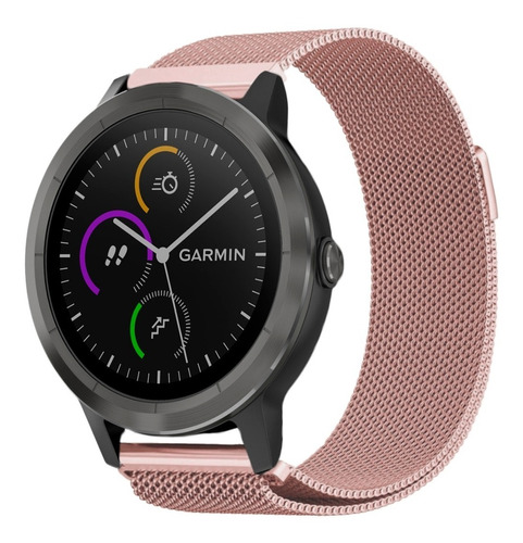 Correa Malla Milanese De Lujo Para Garmin Vivoactive 3