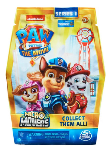 Mini Figuras Sorpresas De Paw Patrol (coleccionables)