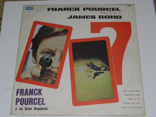 Vinilo 0421 - Franck Pourcel Temas De James Bond