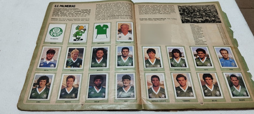 Álbum De Figurinhas Futebol Copa União De 1988 - Completo (Usado)