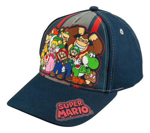 Gorra De Beisbol Para Ninos De Super Mario