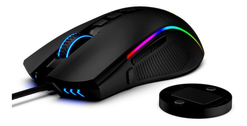 Imagen 3 de 5 de Mouse Gamer Redragon Lonewolf M721 Pro Rgb - Revogames