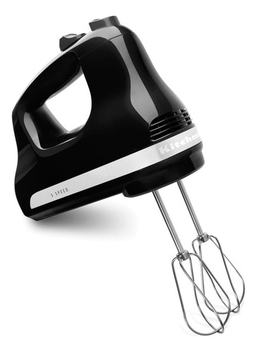 Batidora De Mano 5 Velocidades Kitchenaid Ligera Negra 