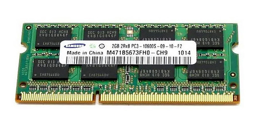 Memoria Ram Samsung Ddr3 2gb Pc3-10600 1333mhz Sodimm Laptop