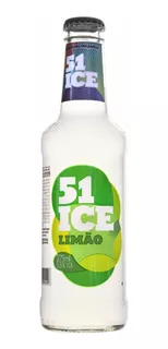 Kit 6 Un Beb Mista Alcoólica Gaseificada Limao 51 Ice 275ml
