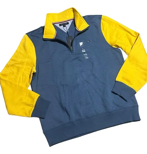 Buzo tommy hilfiger amarillo hotsell