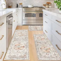Comprar Conjunto De 3 Alfombras De Cocina Boho Para Cocina, Alfombra