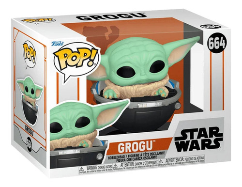 Grogu With Prama Mandalorian - Star Wars Funko 664