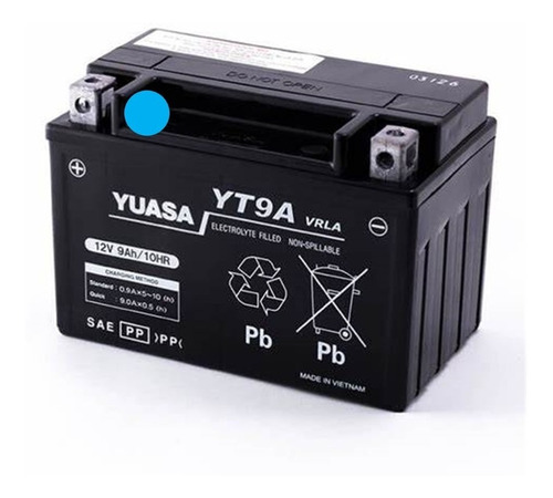 Bateria Yuasa Ytx9-bs Moto F2 Cbr Y Mas!!!
