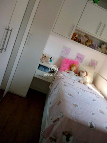 Apartamento De 3 Quartos Para Venda - Jardim Guapituba - Mauá - Izm83d42-539970