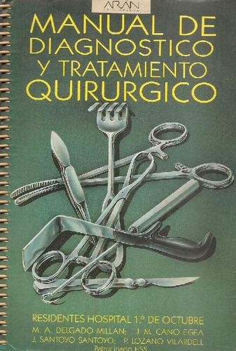 Libro Manual De Diagnostico Y Tratamiento Quirurgico De Migu