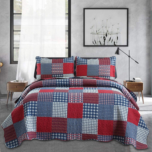 Jessy Quilt-plaid - Edredn A Cuadros