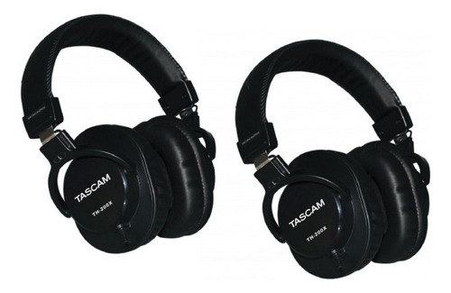 Tascam Th-200x Auriculares De Estudio (paquete De 2)