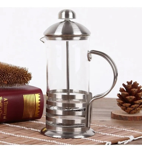 Imagen 2 de 2 de Cafetera Con Embolo 600 Ml Cafe Te Tetera Oferta
