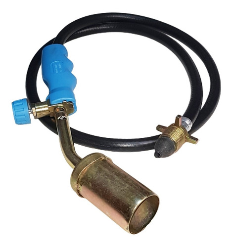 Soldador Soplete Membrana Con Llave De Gas Boca 38mm P/ 10kg