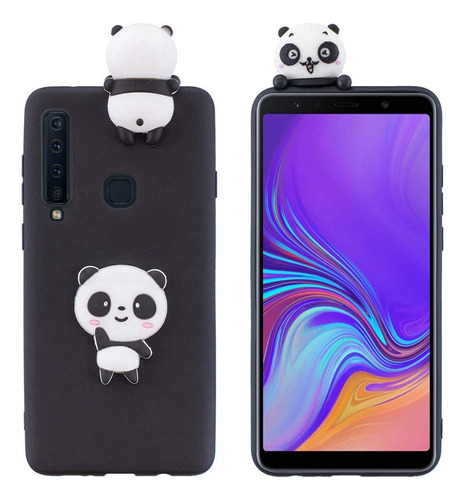 Funda Para Samsung Galaxy A9 (2018), Diseño De Panda Hw59494