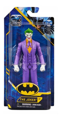 Figura Muñeco Dc Articulada 15 Cm The Joker Spin Master 