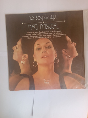 Vinilo Nati Mistral - No Soy De Aqui- Edicion 1977 + Paño