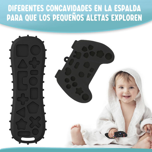 Kosmox Mordedera Para Bebe Mordedera Sensoriales De Silicona