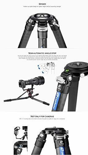 Lm 363c Summit Serie Tripode Viaje Fibra Carbono 3