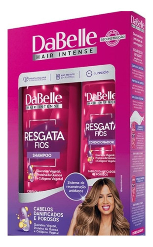Dabelle Kit Resgata Fios Shampoo 250ml + Condicionador 175ml