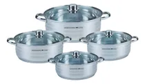 Comprar Set De Ollas Acero Inoxidable 8pz Ollas De 26 28 30 32cm