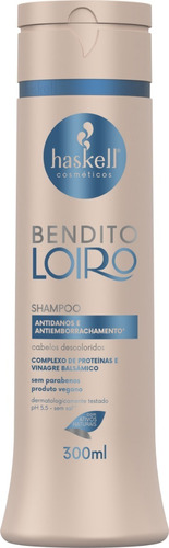 Shampoo Bendito Loiro Antiemborrachamento Vegano 300ml Full