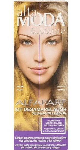 Alfaparf Alta Moda Desamarillador Tintura Kit