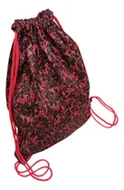 Comprar Mc'maru Mochila Tote Bag Slowfashion Lona Playera Shopping Rojo Lurex Flores Con Lurex Soga Rojo