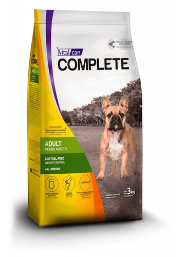 Complete Perro Light 20 Kgs. Despacho Regiones Tm