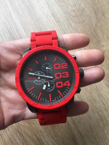 Relógio Dz4289 Diesel Vermelho